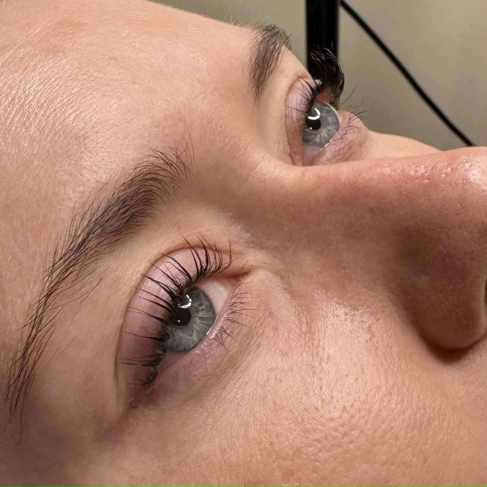 Resultat rehaussement de cils